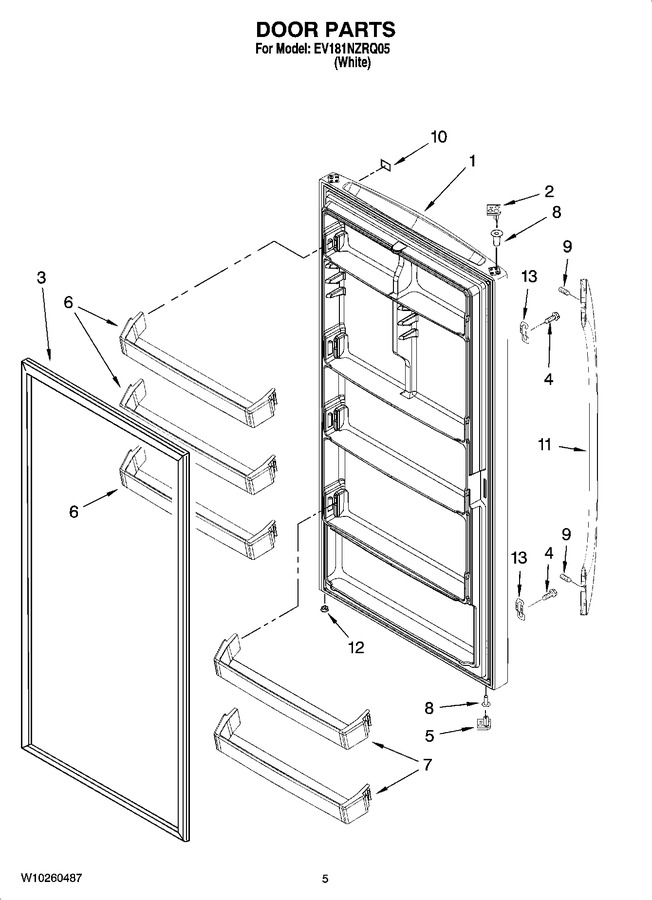 Diagram for EV181NZRQ05