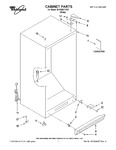 Diagram for 01 - Cabinet Parts