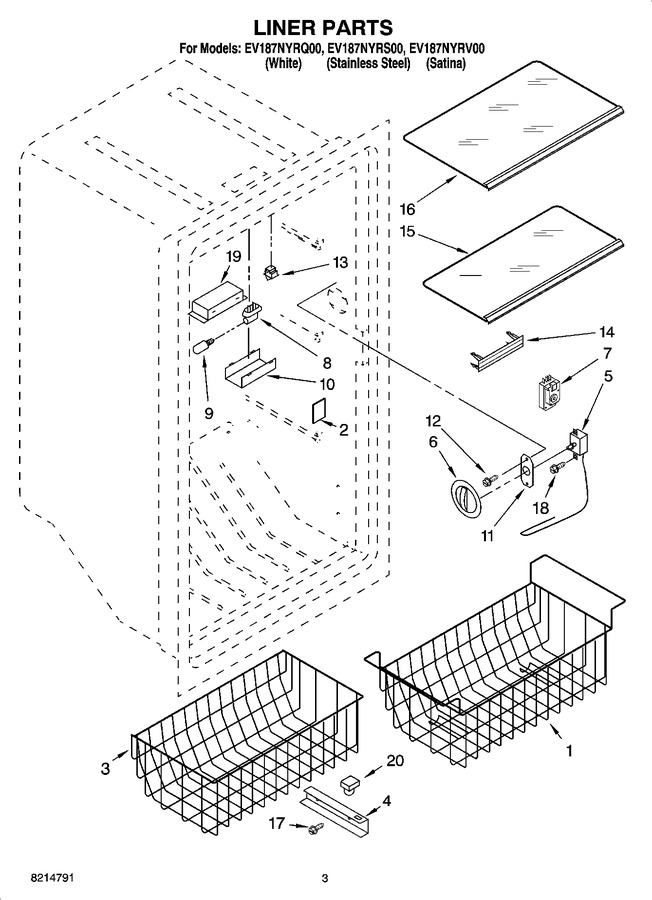 Diagram for EV187NYRV00