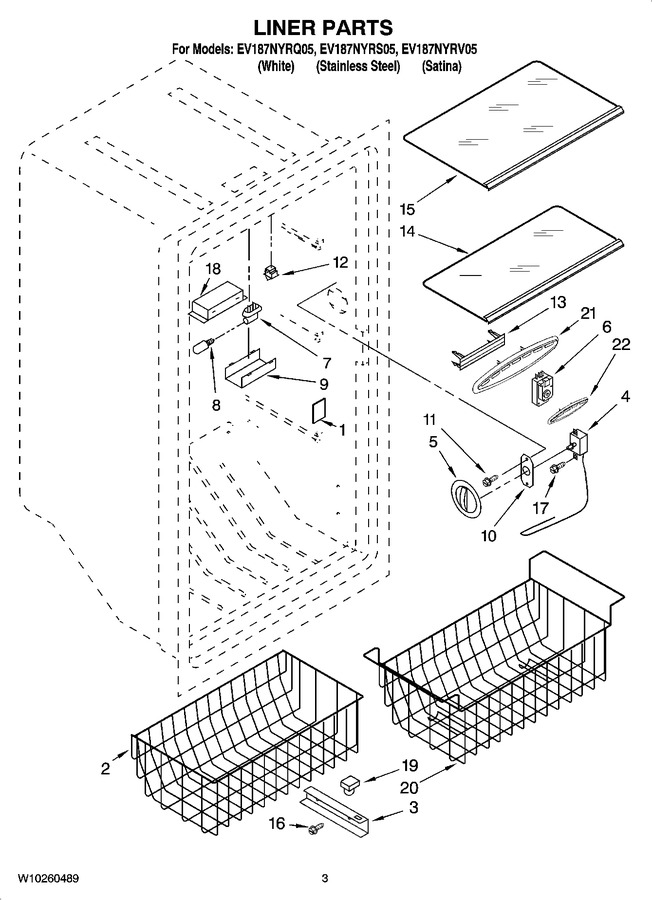 Diagram for EV187NYRQ05