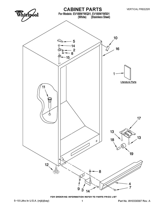 Diagram for EV188NYWS01