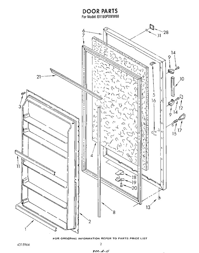 Diagram for EV190FXWN00