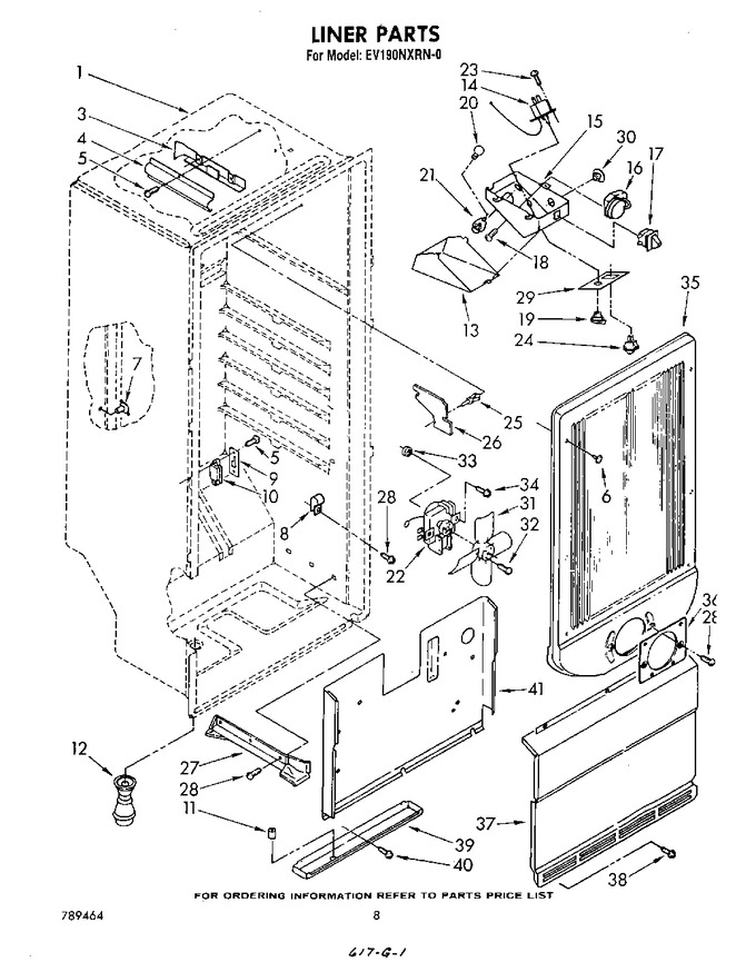 Diagram for EV190NXRN0