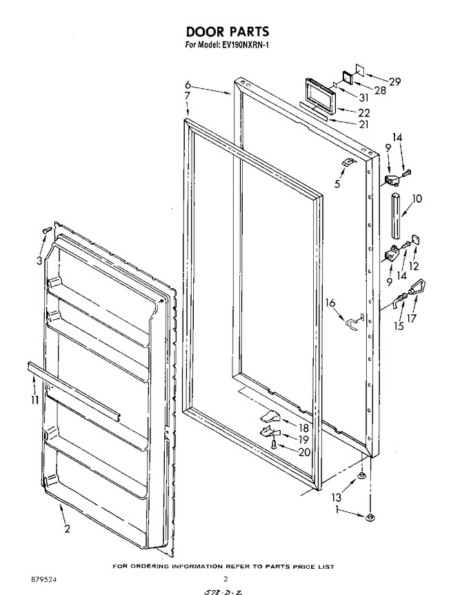 Diagram for EV190NXSW00