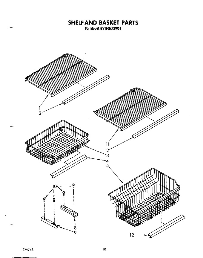 Diagram for EV190NXSW01