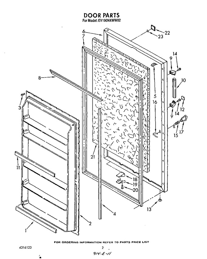 Diagram for EV190NXWN02