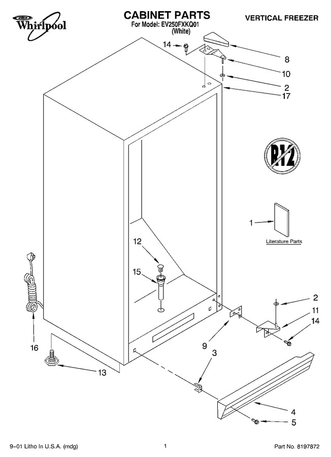 Diagram for EV250FXKQ01