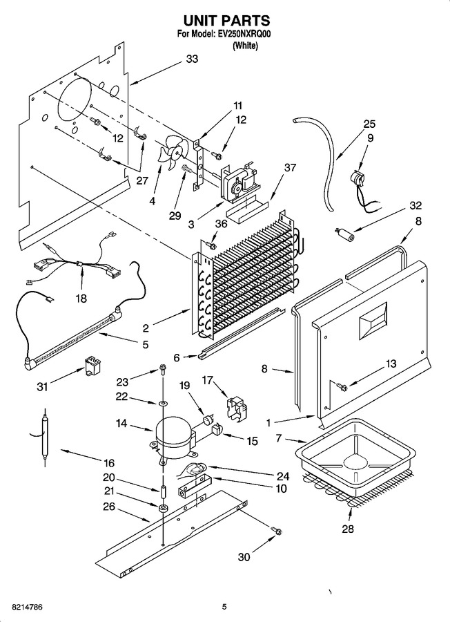 Diagram for EV250NXRQ00