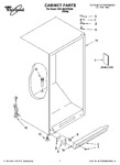 Diagram for 01 - Cabinet Parts