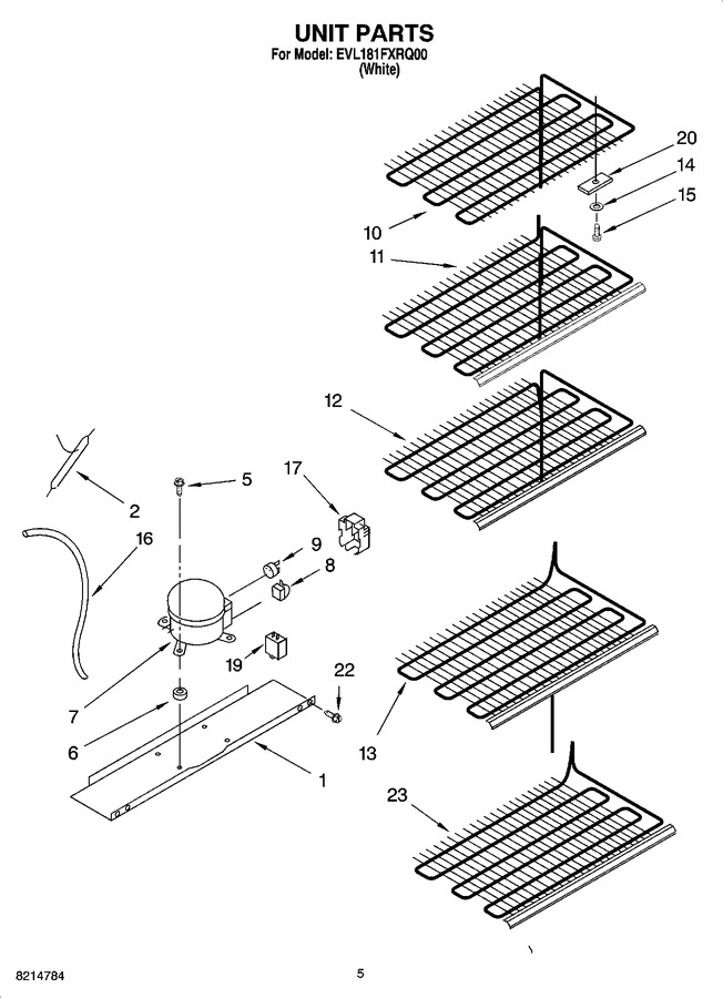 Diagram for EVL181FXRQ00