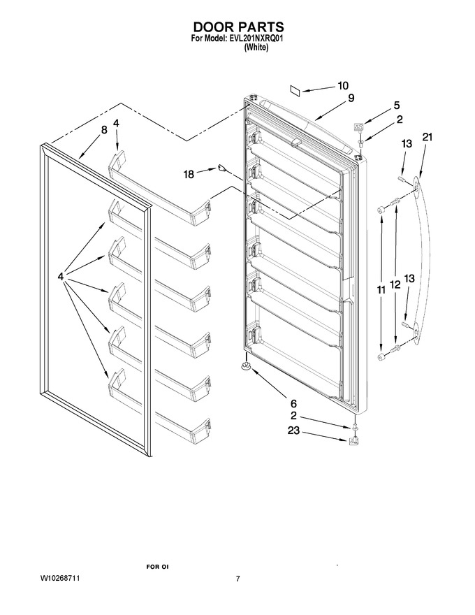 Diagram for EVL201NXRQ01