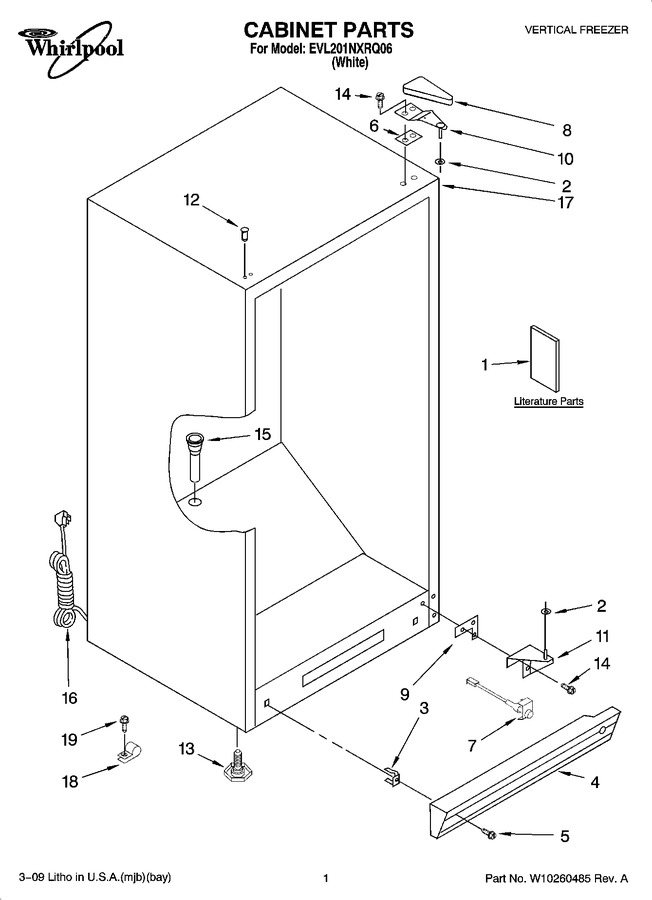 Diagram for EVL201NXRQ06