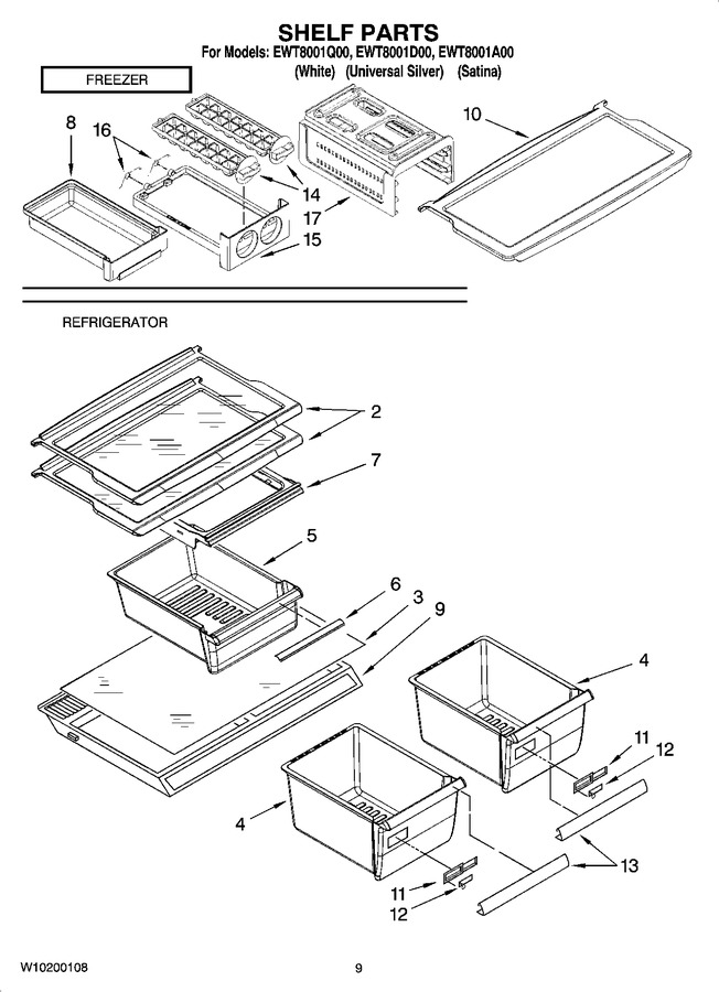Diagram for EWT8001D00