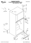 Diagram for 01 - Cabinet Parts