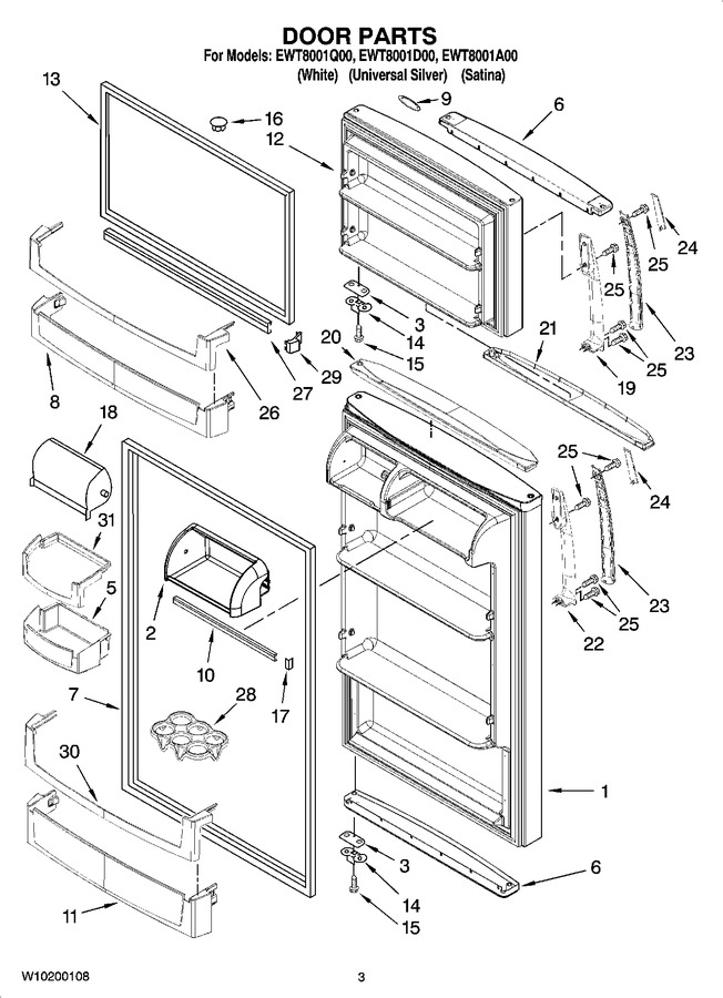 Diagram for EWT8001D00
