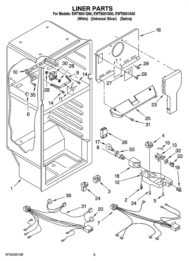 Diagram for EWT8001D00