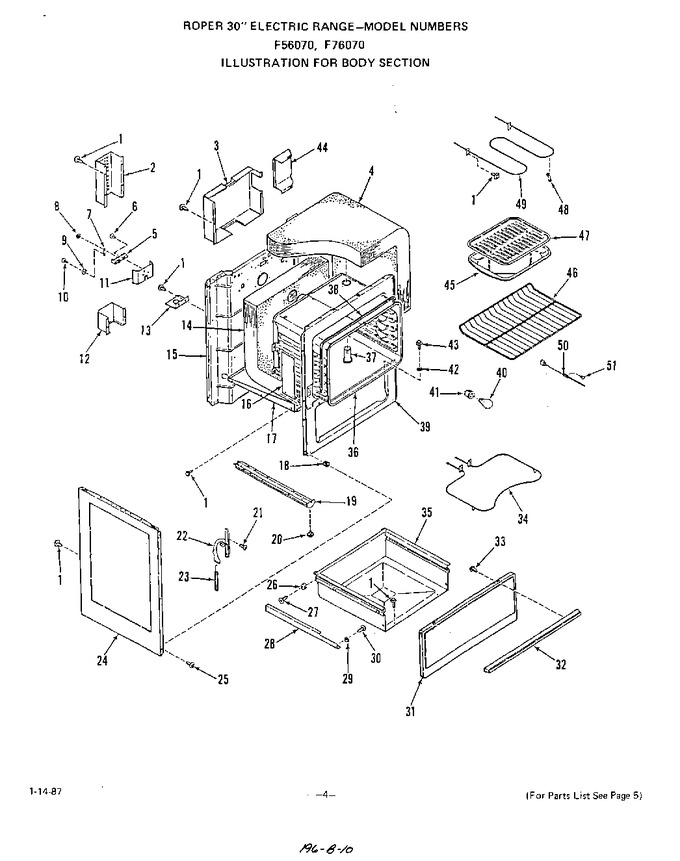 Diagram for F7607W0