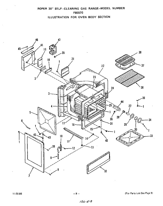 Diagram for F8557W0