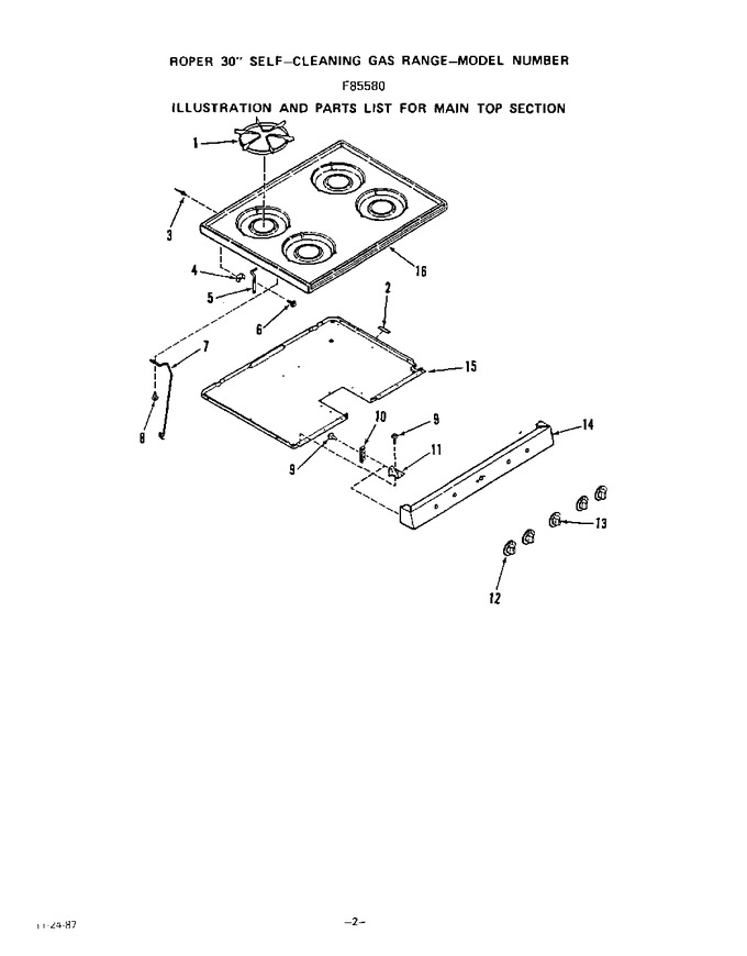 Diagram for F8558W0