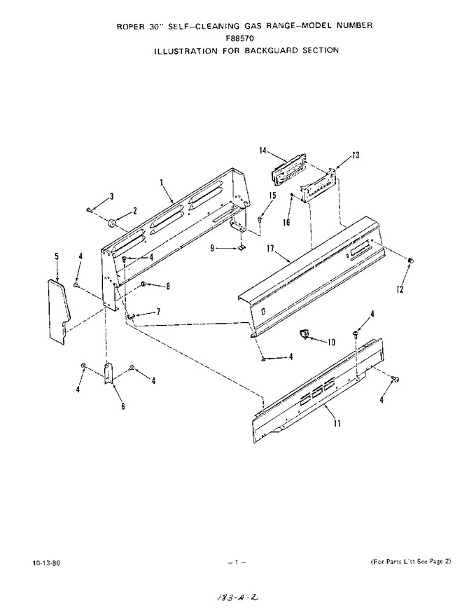 Diagram for F8857W0