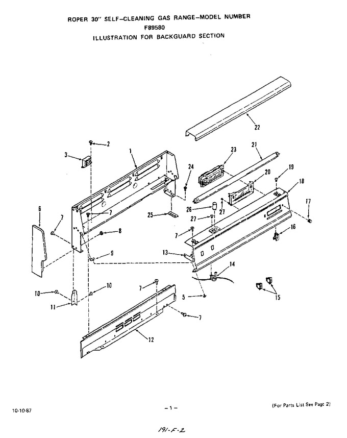 Diagram for F8958W0