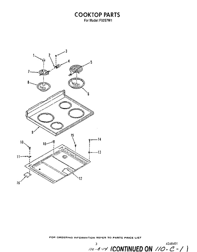 Diagram for F9257W1