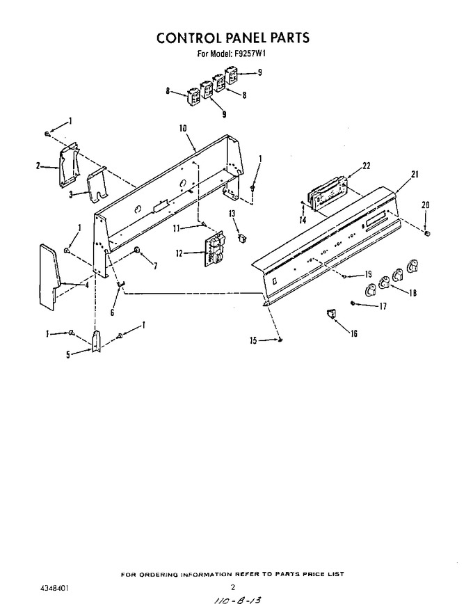 Diagram for F9257W1