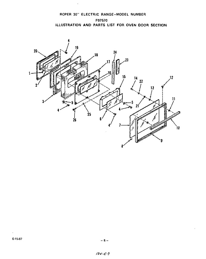 Diagram for F9757W0