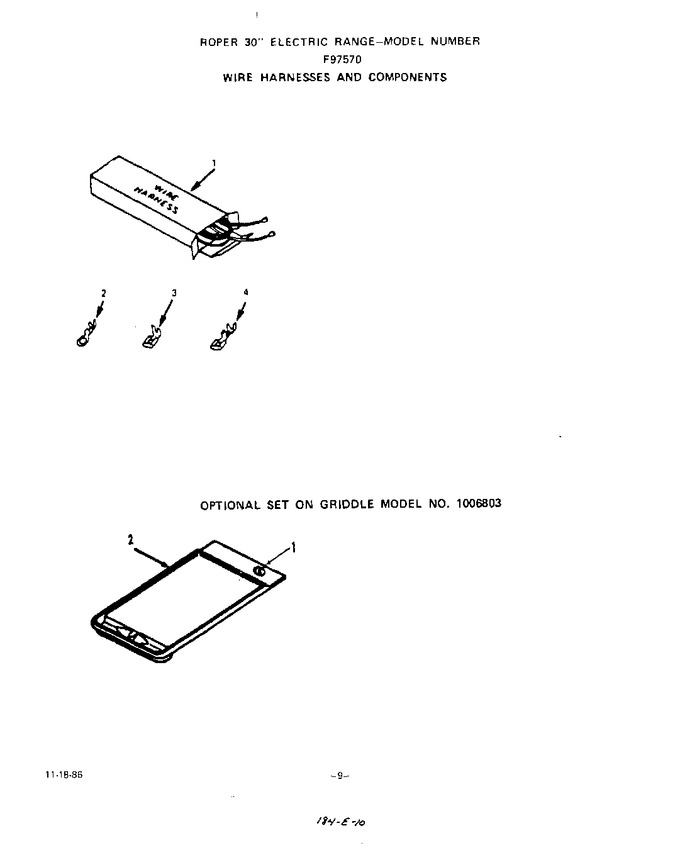 Diagram for F9757W0