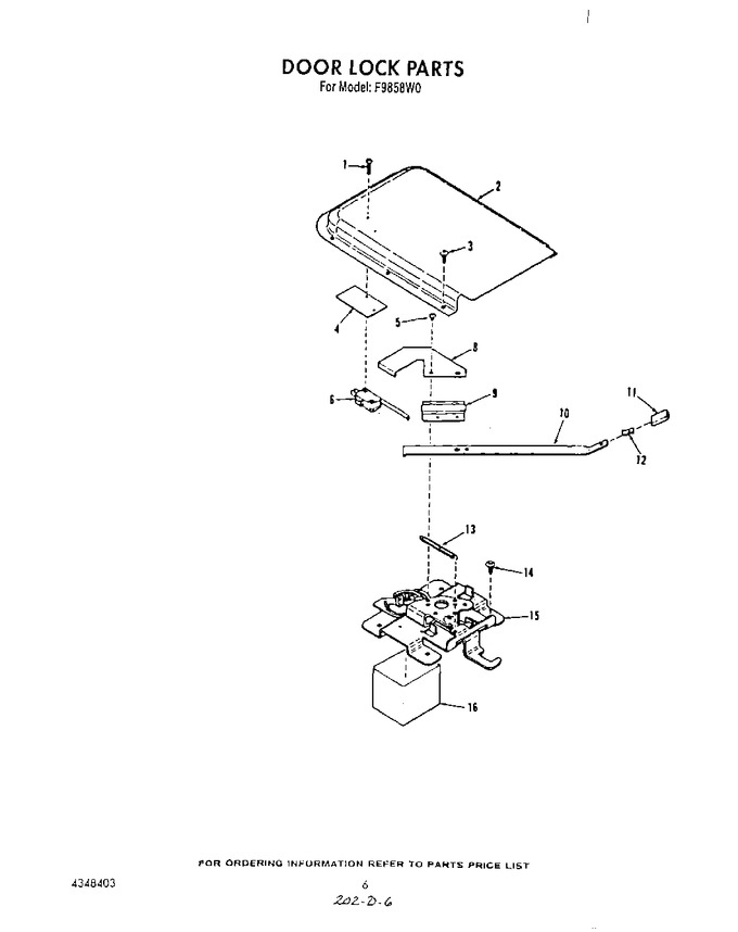 Diagram for F9858X0