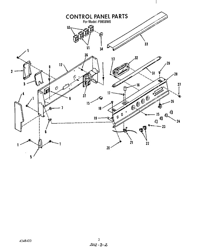 Diagram for F9858X0