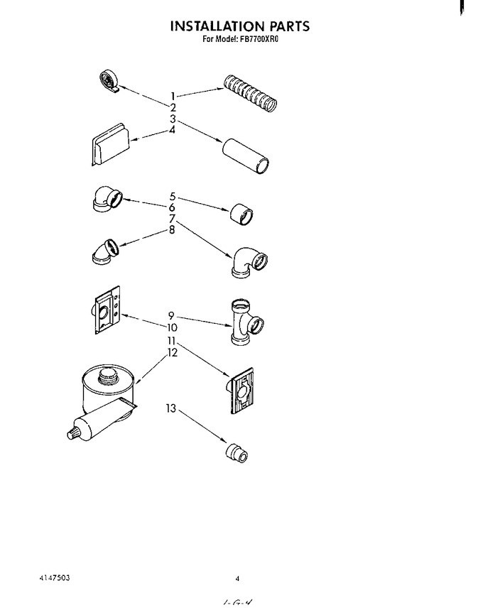 Diagram for FB7700XR0