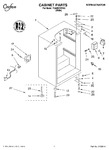 Diagram for 01 - Cabinet Parts
