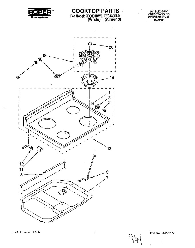 Diagram for FEC330BL0