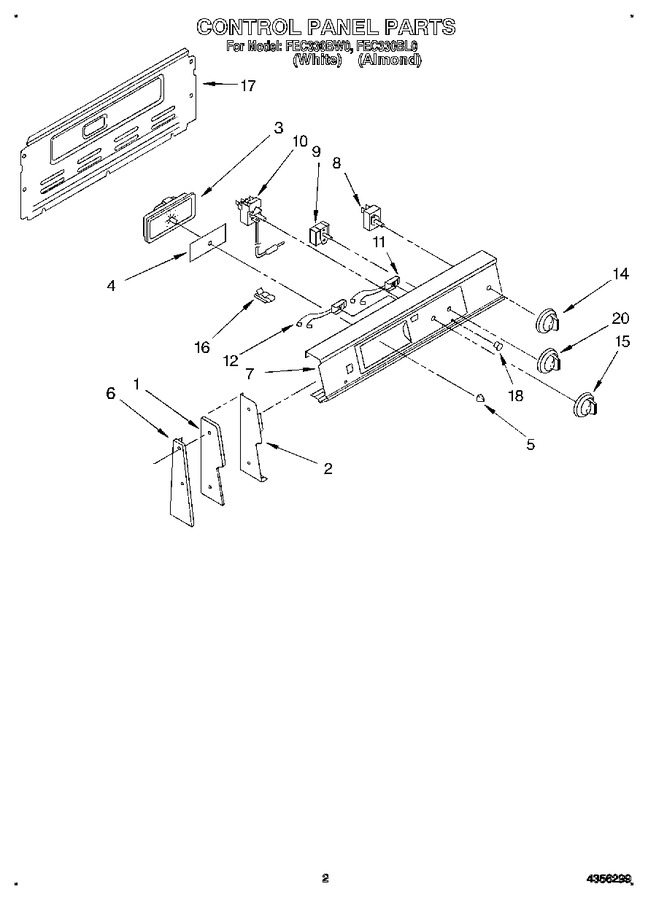 Diagram for FEC330BW0