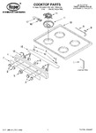 Diagram for 01 - Cooktop, Literature