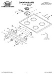 Diagram for 01 - Cooktop, Literature