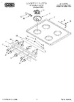 Diagram for 01 - Cooktop