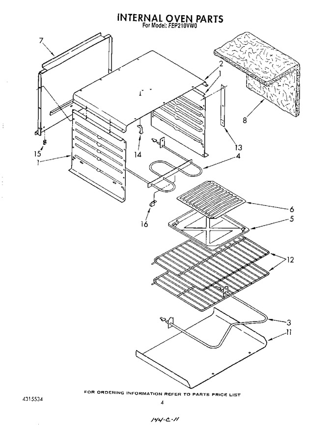 Diagram for FEP210VL0