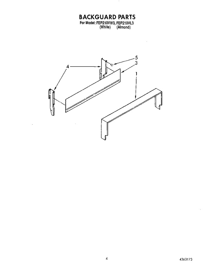 Diagram for FEP210VW3