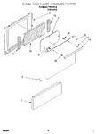 Diagram for 04 - Oven Door And Broiler