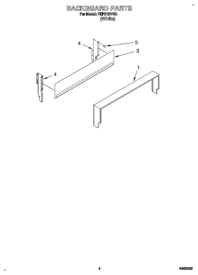 Diagram for FEP210VW5