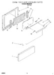Diagram for 04 - Oven Door And Broiler