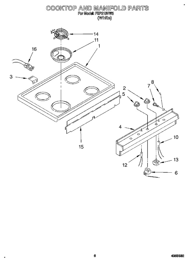 Diagram for FEP210VW5