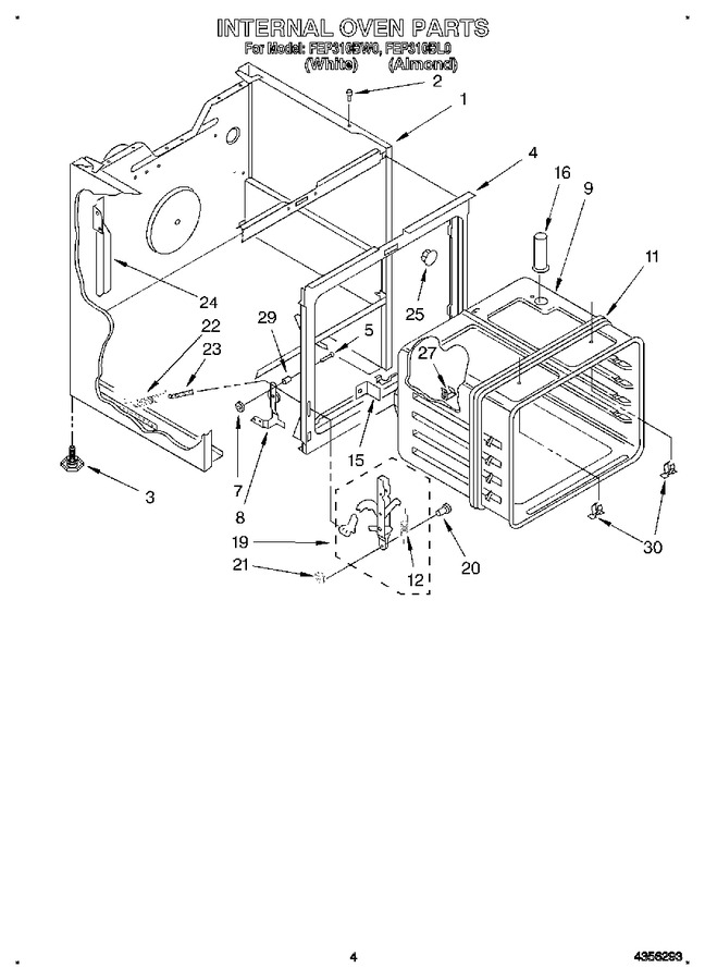 Diagram for FEP310BW0