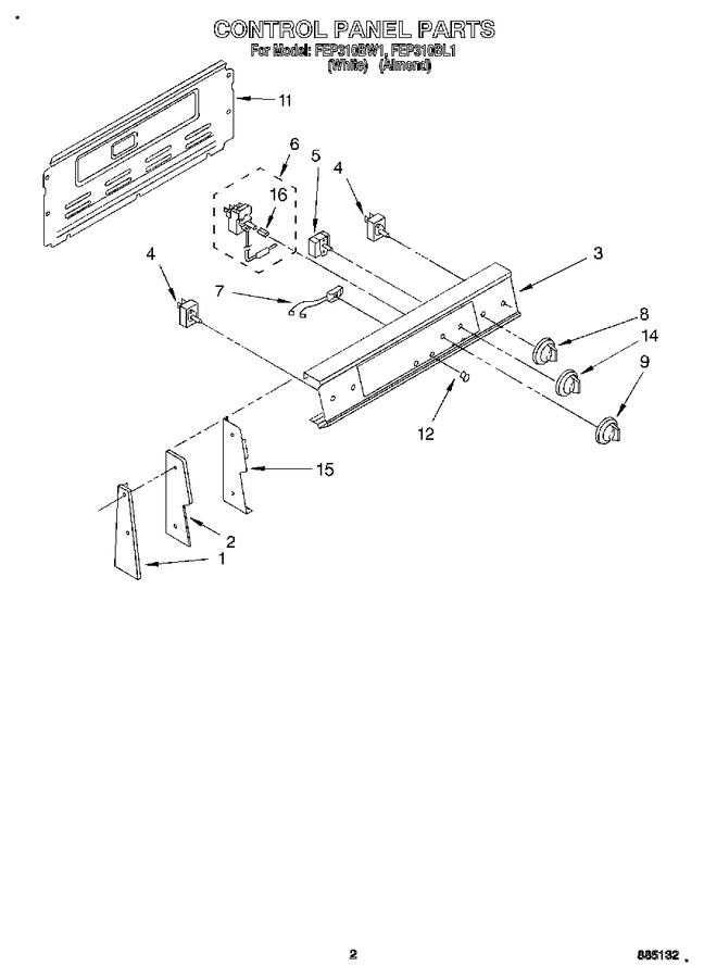Diagram for FEP310BW1