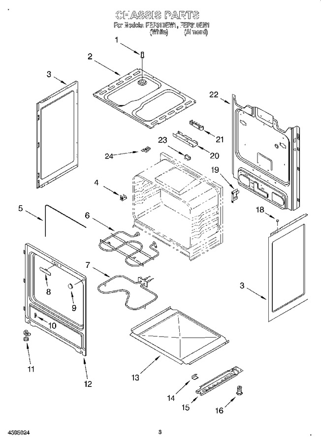 Diagram for FEP310EW1
