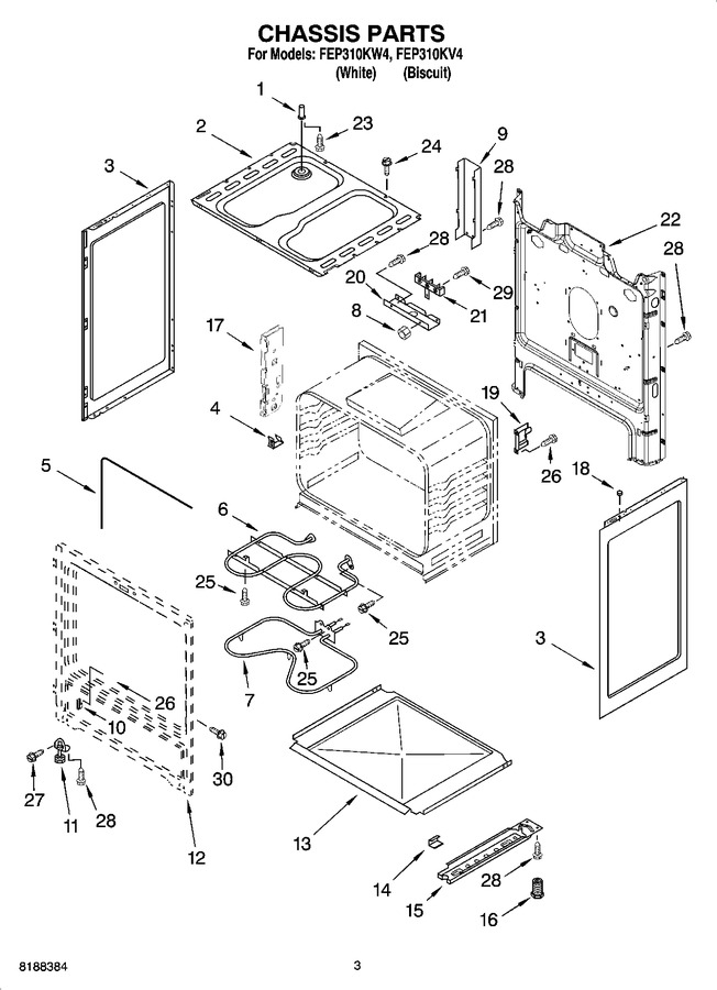 Diagram for FEP310KW4