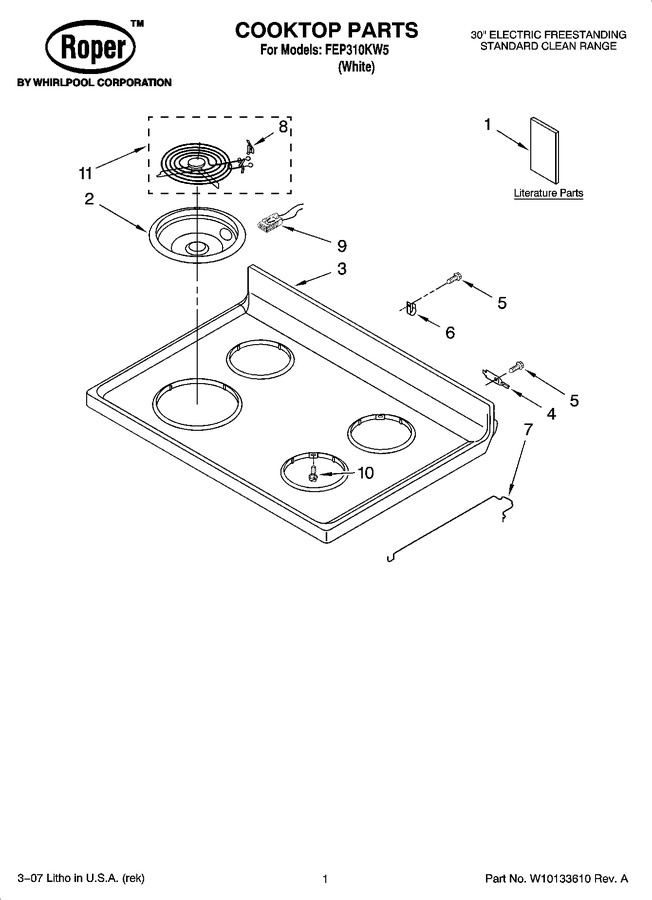 Diagram for FEP310KW5