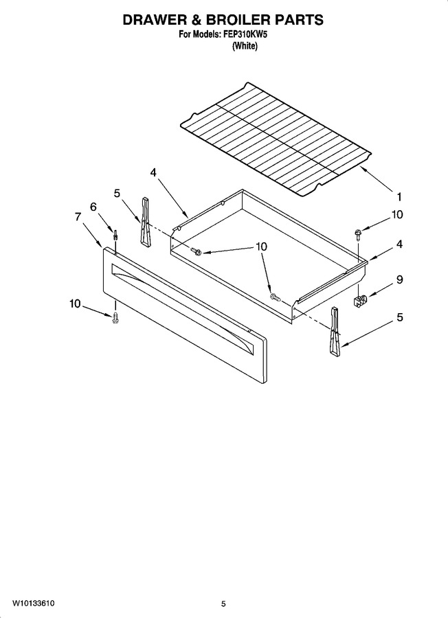 Diagram for FEP310KW5